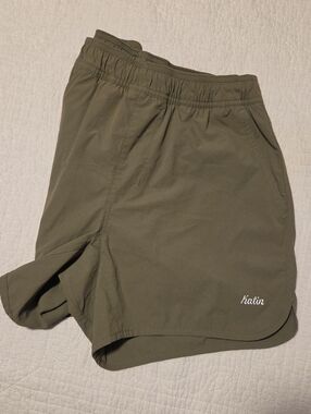 Katin Olive Green Running Shorts